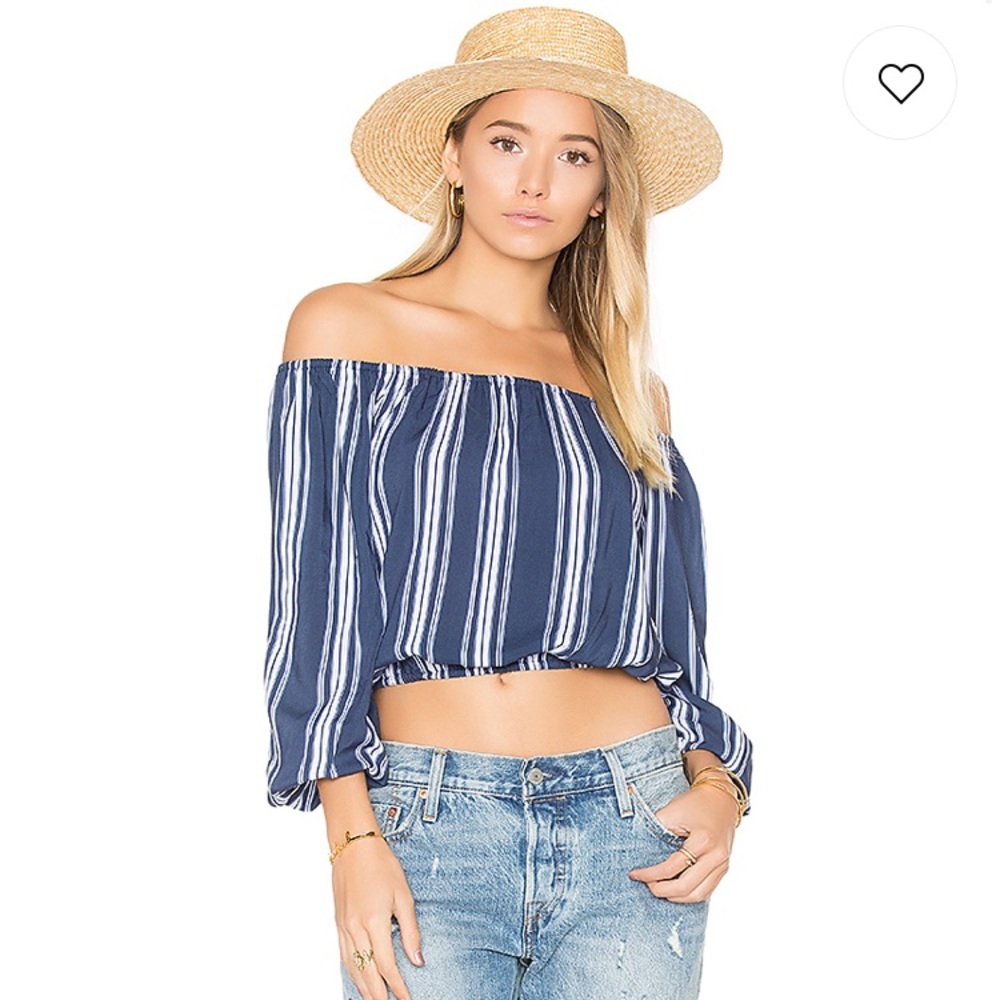 Show Me Your Mumu Lima Scrunch Top